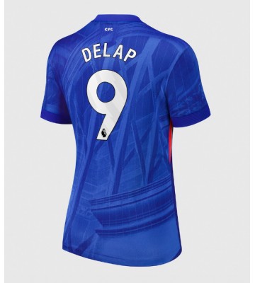 Chelsea Liam Delap #9 Primera Equipación Mujer 2025-26 Manga Corta